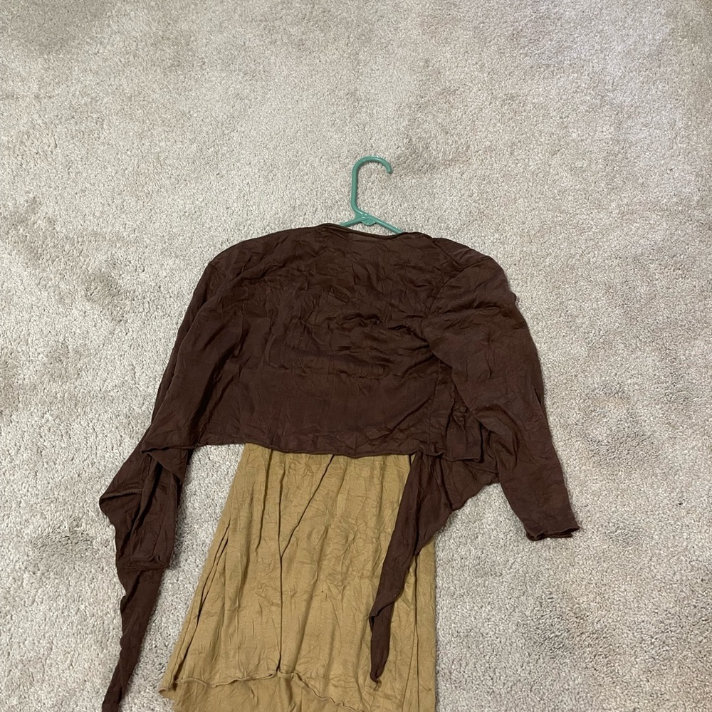 Camisole with cover-up crop top